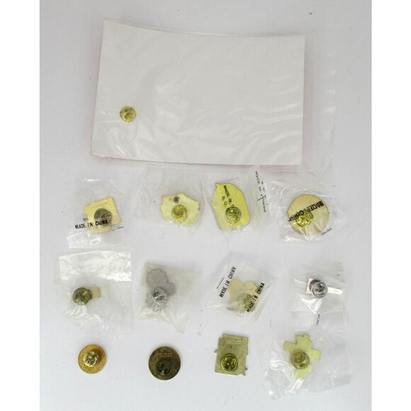 13 McDonald's Lapel Pins Advertising Lot No Duplicates Top of Arch, Speed Guage - Picture 4 of 4